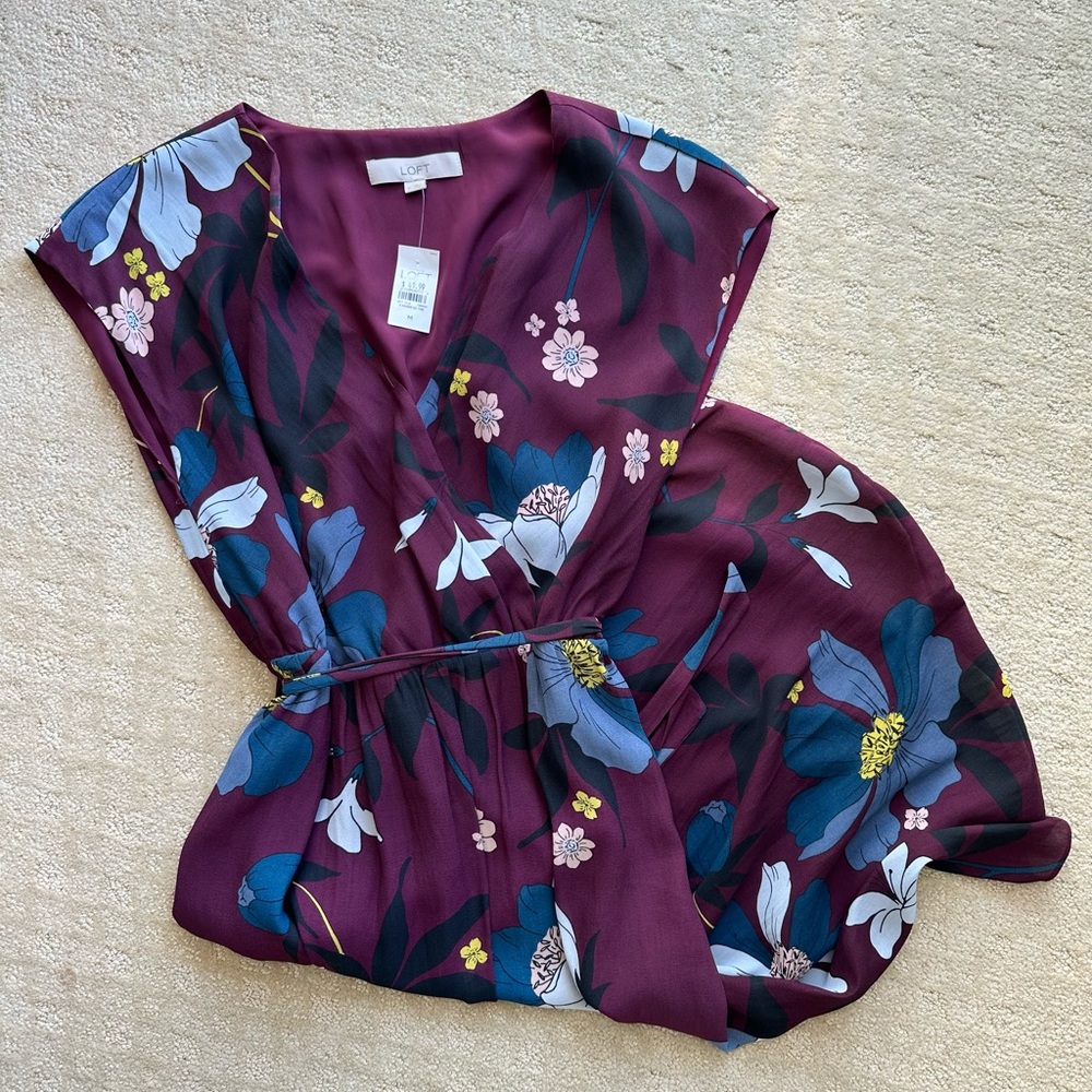 NWT LOFT Wrap Dress